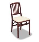 Quality Spindle Back Hardwood Folding Chairs